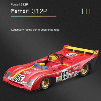 Bburago 1:43 Ferrari 488 CHALLEVGE serie akryl display box rally bil model Simulering Legering Bil Model Indsamle gaver toy