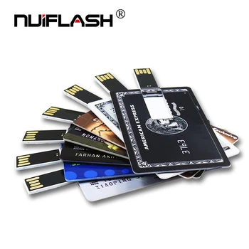Bank-Kort, USB-Flash-Drev(over 30stk kan tilpasse)Pendrive, 32gb, 64gb Hukommelse HSBC Master Card Kreditkort 16GB Pen-drev