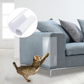 30*45cm Møbler Vagt Cat Scratch Protector Anti-Ridse Tape Rulle Cat Scratch Forebyggelse Klart Klistermærke Til Sofa Pet Produkter