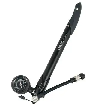 Giyo GS-41 ro GS411 bærbare cykel oppustelige gaffel indvirkning mini pumpe 300 Psi aftagelig gauge
