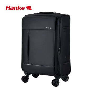 Hanke Udvides Rejse Bagage Kuffert Soft Shell Vogn Sag Vandtæt tøj Spinner Hjulene TSA Lås Unisex H8813