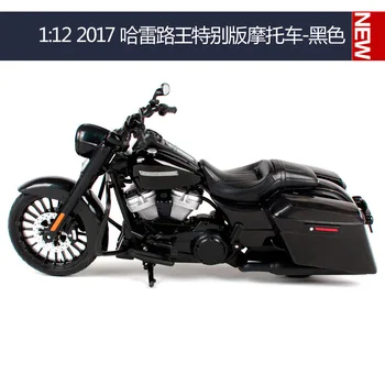 Maisto 1:12 Harley Davidson 2017 Road King Speclal Motorcykel metal model Legetøj Til Børn, Fødselsdag, Gave, Legetøj Samling