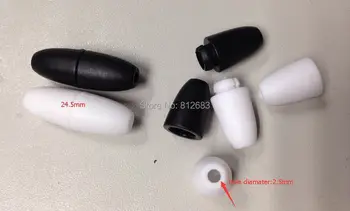 Silikone Bidering perler DIY-Halskæde ' s hægter 100pcs Plast Lukning for tygge Silikone halskæde Smykker Plastik Clips