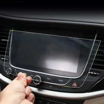 Bil Styling Til Opel Crossland X 2017-i dag GPS-Navigation Screen Glas Beskyttende Hærdet film Interne Tilbehør