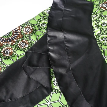 H&D 2020 Nye Afrikanske Tøj For Par Voks Print Bomuld Tøj Off Skulder Kvinder Kjole Skjorte, Bukser, Der Passer Dashiki Mænd 9002