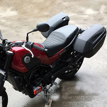 Benelli Leoncino 500 Transportøren Motorcykel Side Bag Bagage Bokse Tilfælde Med Monteringsbeslag Og Stativer Parentes