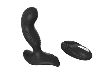 USB-opladning trådløs fjernbetjening vibrator prostata massager håndsex silicone butt plug kvindelige anal toy voksen spil