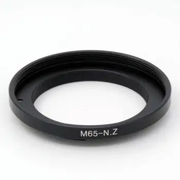 M65-NZ Ændre Lens Adapter Ultra-tynde (1mm) For M65-Objektiv Til Nikon Z5 Z6 Z7 Kamera