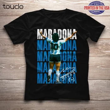 R. I. P 1960-2020 Diego Maradona fodbold legende RIP shirt unisex