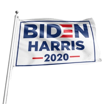 2020 Usa Biden Harris Præsidentvalget Opsætter Skilte Udendørs Udsmykning Vandtæt Græsplæne Have Banner Flag