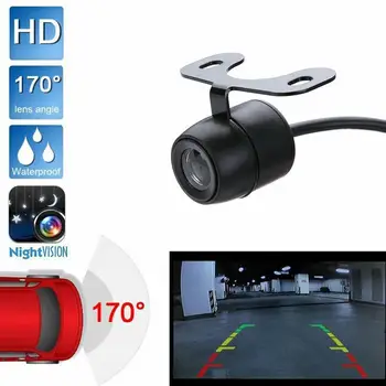 Høj Kvalitet 2019 NY Bil førerspejlets Kamera 4 leds Night Vision at Vende Auto Parkering Overvåge CCD Vandtæt 170 Graders HD-Video