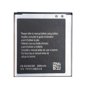 EB-BG360CBC Mobiltelefon Batteri Til Samsung Galaxy Core Prime G360 G361F G361H G3606 G3608 G3609 G360H/F LTE SM-G3606 Batterier
