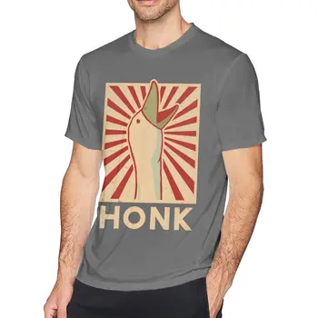 Goose T Shirt med TRYK på T-Shirt Kort Ærme Graphic Tee Shirt i 100 Bomuld 4xl Stranden Søde Mand Tshirt