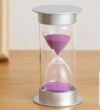 5/10/15/30/45/60 Minutters Sand Timeglas Nedtælling Timing Plast Sandglass Sand Ur Timer Home Decor Gave Boligindretning