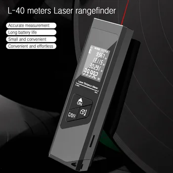 40 Meter Præcise Laser Afstandsmåling Meter Digital Laser Afstandsmåler High-End Praktisk Håndholdt Laser Rangerfinder