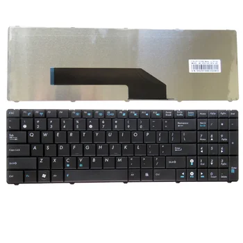 GZEELE NYE engelske OS laptop Tastatur til ASUS Pro66 Pro66IC X5D X5DAB X5DAD X5DAF X5DC X5DID sort