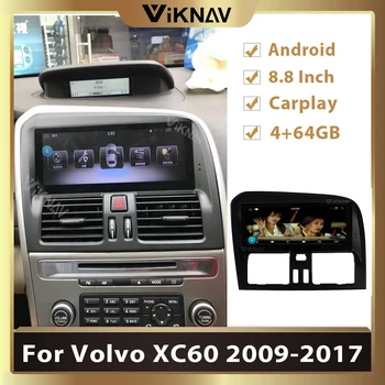 8.8 tommer bil autoradio stereo-til-Volvo XC60 2009-2017 bil radio multimedie-afspiller 2 din Android GPS navi-DVD-afspiller