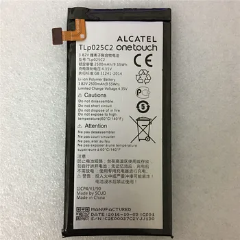 2500mAh TLP025C2 / TLP025C1 Batteri Til Alcatel One Touch POP 4 Plus 4+ OT-5056D 5056D 5056A 5056W