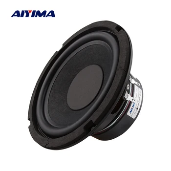 AIYIMA 6,5 Tommer Woofer Sound Højttaler, Kolonne 4, 8 Ohm, 80 W High Power Subwoofer-Højttaler DIY Højttaler Til lydsystem