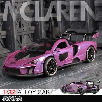SENNA 1:32 Legering Bil Model Diecasts & legetøjsbiler Toy Cars Simulering 1/32 Sport Bil Med Lyd Og Lys-For Børn