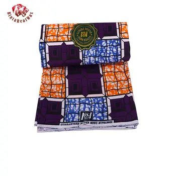 2019 Ankara Afrikanske Polyester Voks Udskriver Stof Binta Ægte Voks af Høj Kvalitet 6 m Afrikanske Stof til Party Dress PL562