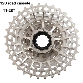 RYET 12 Speed Kassette Road bike 11-28T 32T 34T Ultralet CNC-12s tandhjul til RØD 12v SLR let kassette