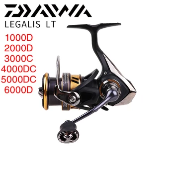 DAIWA 2018 spinning reel Oprindelige fiskehjul Legalis LT 1000D 2000D 3000C 5BB 5.2:1 Metal fiskehjul