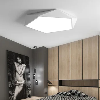 Kreative geometriske kunst led-belysning loft lampe til stuen lampe undersøgelse korridor balkon Loft Belysning