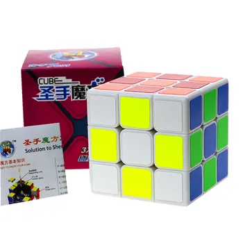 Shengshou Legende Cube 3x3 7CM Stor Størrelse 3x3x3 Magic Cube 3Layers Speed Cube Professionel Puslespil Legetøj For Børn Gave Toy