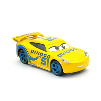 Disney Pixar Cars 3 Dinoco Cruz Ramirez Trykstøbt Metal Toy Bil 1:55 Løs Helt Nye I Stock & Gratis Forsendelse