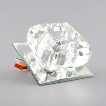 Nye Moderne Krystal Blomst LED Pærer Varm Hvidt Lys Vedhæng Lys Lysekrone Indretning Dekoration