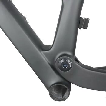 Fuld suspension carbon 29er 27.5 er fremme MTB cykel ramme XC mountainbike ramme BB92 UD acceptere tilpasset maling FM038