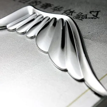 AQTQAQ 3D Metal Angel wing Bil Side Fender Bageste Bagagerummet Mærkat Logo Badge Til Jeep BMW, Ford, Volvo, Nissan, Mazda-VW