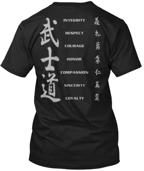 Mænd T-Shirt Samurai T-Shirt - Bushido Kode Kvinder T-Shirt