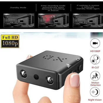 1080P Mini DV WIFI Kamera Micra Cam med Night Vision Micro Kamera Motion Detection Mini DVR Remote viewing Cam Mini Videokamera XD
