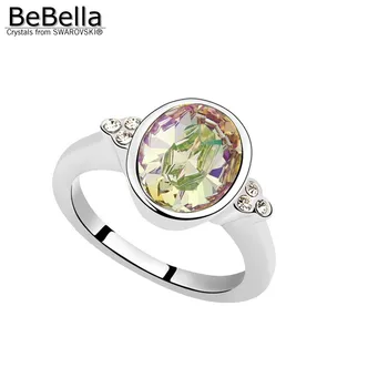 BeBella krystal ring lavet med Østrigske Krystaller fra Swarovski-3 farver til rådighed for piger Julegave