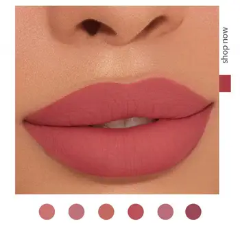 6stk/set Lip Glaze gaveæske Sexy Læber Makeup Kosmetiske Langvarig Vandtæt Velvet Lip Gloss Beuaty Læifter Kit TSLM1