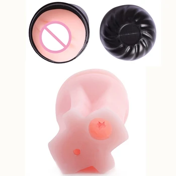 Realistisk Vagina, Fisse Mandlige Masturbator Sugende Vibrator Håndsex Cup Sex Toy Vibrator Pocket Pussy Erotisk Voksne For Mænd
