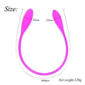 Dobbelt Hovedet Motor Klitoris Stimulator For Par Kraftfulde Vibrerende Vagina Intime Gods G Spot VibratorSex Legetøj For Voksne