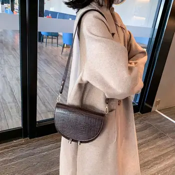 Kvinders Designer Luksus Håndtaske 2021 Nye Mode af Høj kvalitet PU Læder Kvinder Håndtasker Krokodille mønster Skulder Messenger Taske