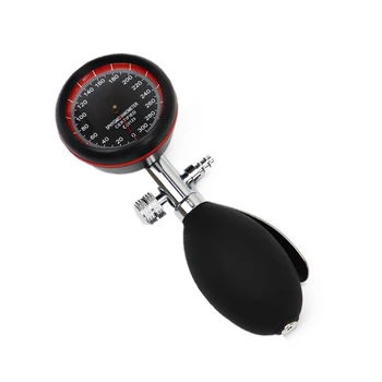 Medicinsk Blood Pressure Monitor Gauge Meter Inflation Pære Erstatning for BP Cuff Arm Aneroid Blodtryksmaaler Gauge Meter