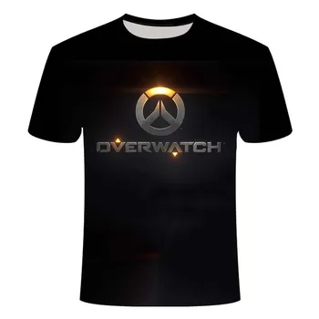 2020 Overwatch 3DT shirt, mænds mode spil battlefield kortærmet t-shirt af 3D-print-plus size tøj