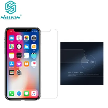 For Apple iPhone XS Nillkin H+ Pro 2.5 D Runde Kant 0,2 mm Hærdet Glas Skærm Protektor gratis fragt til iPhone X glas film