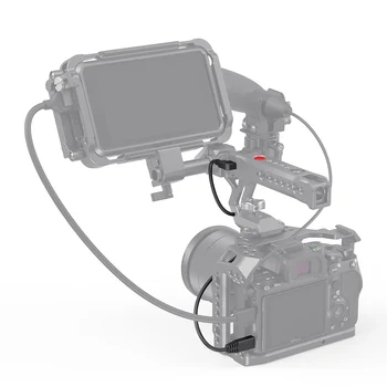 SmallRig A7III A7RIII Kamera-Kabel til Sony Multi-Kamera Kontrol Kabel ( Multi til Type C ) for SmallRig styrehåndtaget 2971