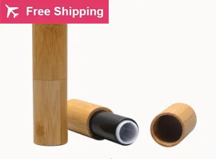 Gratis levering af høj kvalitet 12.1 mm 20/60/100pcs / masse bambus læift rør/læift beholder/flaske ( sort )