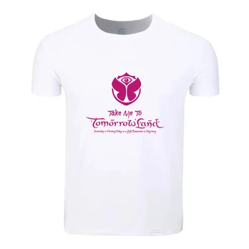 Tomorrowland Mode Bomuld Stor Størrelse Studerende Sommer T-Shirt Kort Ærme Mænd, Kvinder, Drenge, Piger T Shirt T-Shirts Børn Tshirt