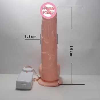Dildo Vibrator G Spot klitoris vaginal massage varme Bløde Silikone Vibrator Sex Legetøj til Kvinde swing