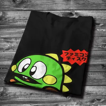 Slank Bubble Bobble Japansk Video Game T-Shirt Mand ' s Nye Design Blød Bomuld Mode O-hals Camiseta