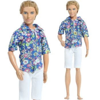 Bland 5 delt Sæt Prins Dukke Fashion, Afslappet Sæt Tøj til Barbie Dukke Kæreste Ken Dukke Bedste Barn Toy Tilbehør