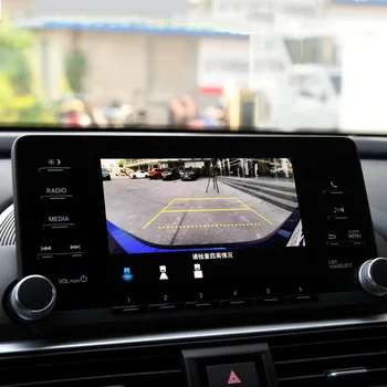 7/8 Tommer Klart Hærdet Glas Film Bil Navigation System Screen Protector For Honda Accord Sport EX EXL Touring EX-L Navi 2018